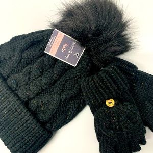 NWT WEST LOOP GIRLS HAT & GLOVES SET